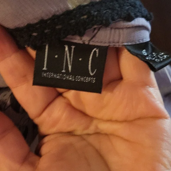 I.N.C Women's 100% Pure Silk Floral Long Sleeve Blouse Size 6 - Picture 8 of 11